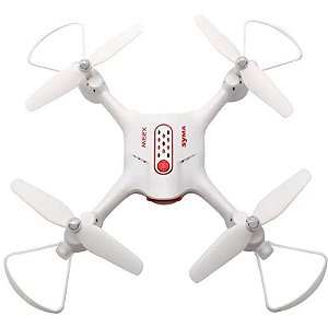 Drone Syma X23W FPV Câmera em Tempo Real HD/WiFi - Branco