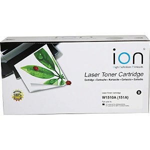 Cartucho de Toner Ion W1510A 151A - Preto