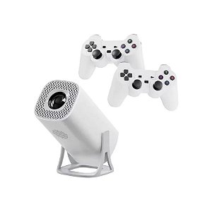 Projetor Game 3D 2 em 1 S40 Max 4K HDMI/USB/Bivolt