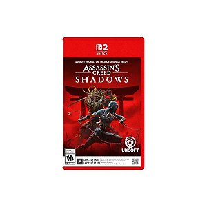 Jogo Assassin's Creed Shadows para Nintendo Switch 2