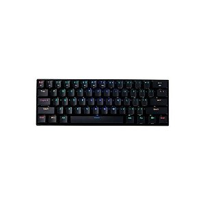 Teclado Gamer Redragon K530 RGB Pro Draconic Sem Fio Preto