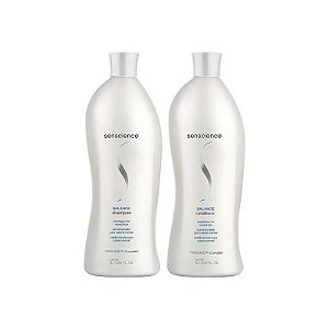 Kit Shampoo Balance Senscience 1L + Condicionador 1L