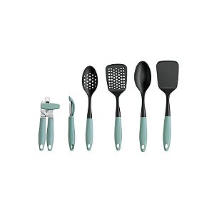 Jogo de Utensílios Cuisinart CTG-22-6PTC Oceanware Ferramentas Azul-petróleo - 6 Peças