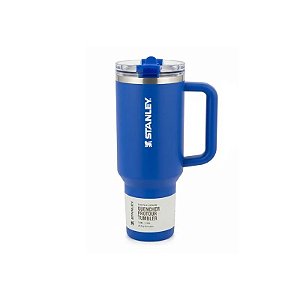 Copo Stanley Flowstate Quencher H2.0 1,18L - Azul Royal (com Canudo)