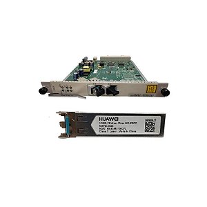 Placa Uplink Huawei 1GB Gicf MA5680T com Módulos