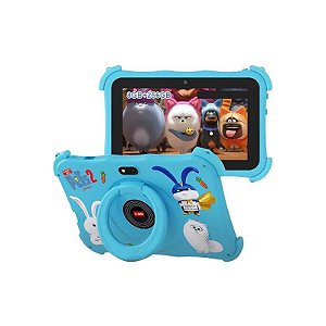 Tablet Infantil C Idea CM89 Kids Wi-Fi 7" 8/256GB Azul + Capa/Brindes