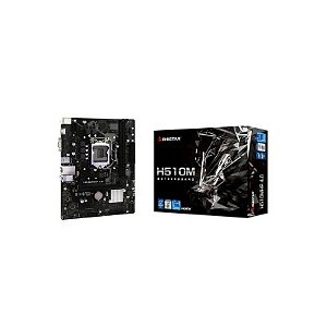 Placa Mãe Biostar H510MHP 4.0, Intel LGA 1200, M-ATX, DDR4, M.2 Nvme, VGA D-Sub, USB 3.2