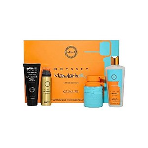 Perfume Armaf Odyssey Kit Mandarin SKY Masculino 100ML Gel de Banho+Shampoo