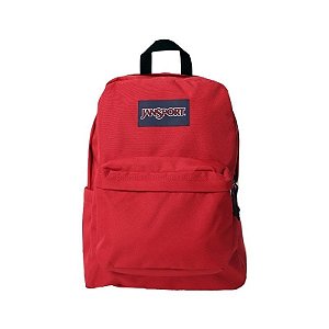 Mochila JanSport Superbreak JS0A4QUT5XP - Vermelho Fita