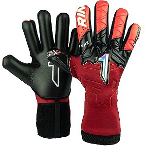 Luva de Goleiro Rinat Xtreme Guard Zhero Semi Ad (Vermelho - Preto)