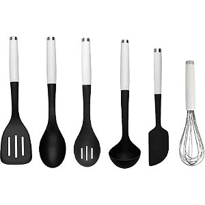 Jogo de Utensílios KitchenAid KQG469BXWHG (6 peças)