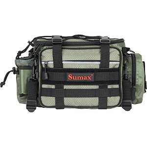Bolsa Sumax SM1821 com Caixa de Isca - Verde