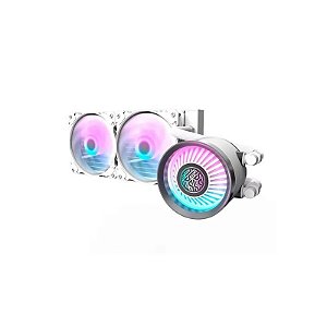 Reservatório de Água para Processador Aigo Darkflash Nebula DN 240 Argb - Branco