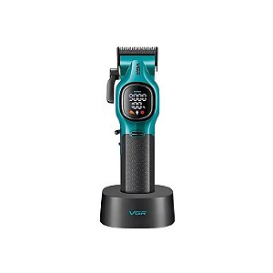 Cortador de Cabelo Recarregável VGR V-886C - Verde
