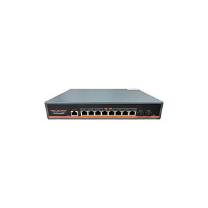 Interruptor F. Switch 08POE 120W 10/100/1000MBPS 8POE RJ45+2SFP G0802GBM