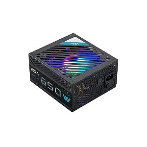 Fonte Azza ATX 650W / 80PLUS / Bronze / Argb