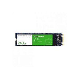 Unidade de Estado Sólido SSD M.2 240GB WD Green WDS240G3G0B 545MB/s