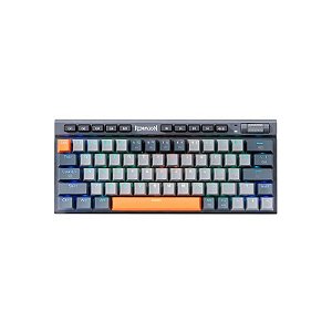 Teclado Gamer Redragon Traric Pro K634GG-RGB-Pro - com e Sem Fio - Inglês - Mecânico - Cinza
