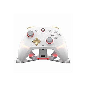 Controle Gamesir Cyclone 2 Sem Fio para Nintendo Switch com Estação de Carregamento - Branco