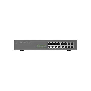 Switch Grandstream GWN7702 16 Portas Gigabit Não Gerenciável - Preto