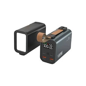Carregador Portátil Peining M3 30000mAh/100W/USB/Tipo C - Preto