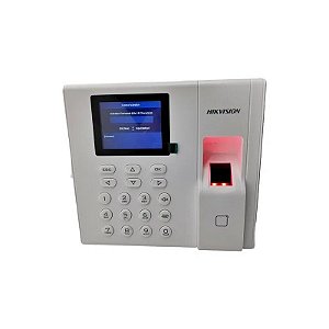 Leitor Biométrico Digital Hikvision DS-K1A8503EF (Cartão de Ponto)