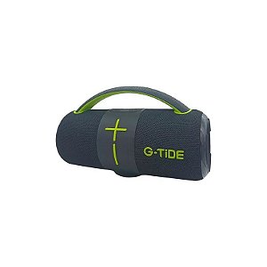 Caixa de Som G-Tide SH80 - 50W - Bluetooth - NFC - À Prova D'Água - Cinza
