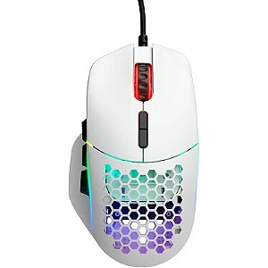 Mouse Gamer Glorious MODEL I RGB - Branco Fosco (Com Fio)