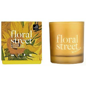 Vela Aromática Floral Street Sunflower Pop - 200g