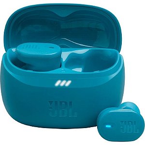 Fone de Ouvido Sem Fio JBL Tune Buds 2 Bluetooth Turquesa (com cancelamento de ruído)