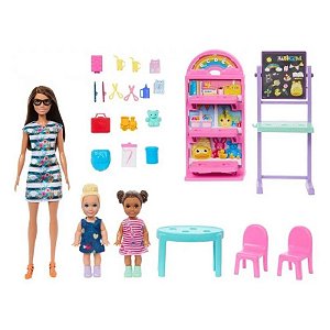 Boneca Barbie I Love School Playset Mattel - HRG85
