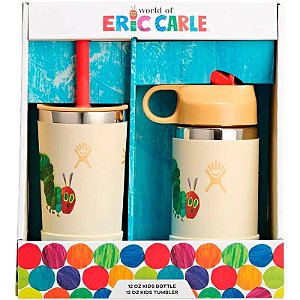 Jogo de copos térmicos infantis Hydro Flask LE-EC12AFG - 354 ml Lagarta Egocêntrica