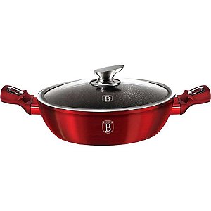 Panela Berlinger Haus Metallic Line Burgundy Edition 24cm - BH-1262N