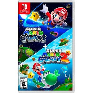 Jogo Super Mario Galaxy + Super Mario Galaxy 2 - Nintendo Switch