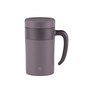 Copo Térmico Zojirushi com Infusor e Filtro 480ML Marrom
