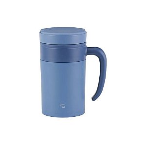 Copo Isolado Zojirushi com Infusor e Filtro 480ML Azul