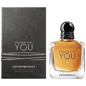 Perfume Emporio Armani Stronger With You EDT 50mL - Masculino