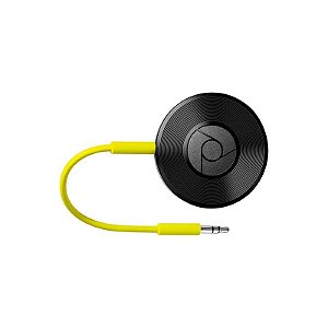 Chromecast Audio Google GA3A00152 Wi-fi - Preto (Sem Garantia)