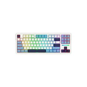 Teclado Gamer Redragon K728WBB RGB Pro Antonium Pro Wireless - Branco