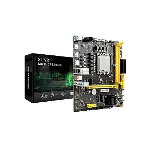 Placa-mãe MB 1700 Star H610 M.2/HDMI/DP/Gigalan USB 3.0
