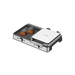 Grill e Chapa FTX EG2-718 - 2 Em 1 - 220V 50/60Hz - 2100W - Inox