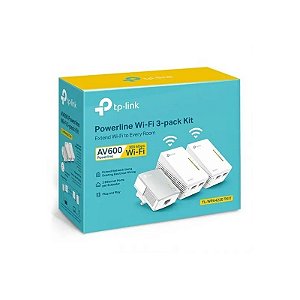 Kit Repetidor TP-Link TL-WPA4220 Powerline AV600 PCK-3