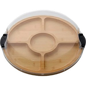 Bandeja com Tampa Bambu Farberware - 5320875EU