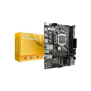 Placa-mãe MB 1200 Star H510/H511 M.2 HDMI DP USB 3.0 A0EH510PV11