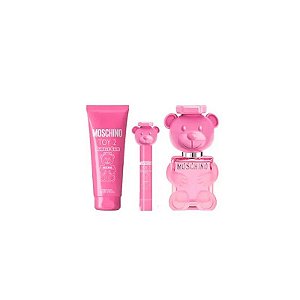 Kit Moschino Toy 2 Bubble Edt Feminino 100ML 3 Peças