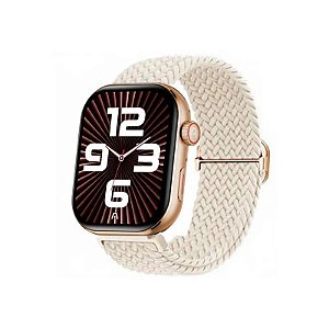 Relógio Smart Argom Skei S40 ARG-WT-6040BG 22mm - Bege