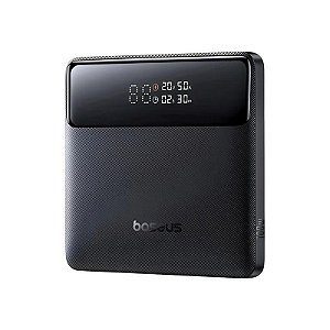 Carregador Portátil Baseus H1 100 W 20000 mAh USB-A + Cabo USB-C - Preto (P10021604123-00)