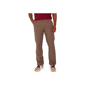 Calça Jeep Masculina Classic Chino 36 Marrom – JMN1BROWN1