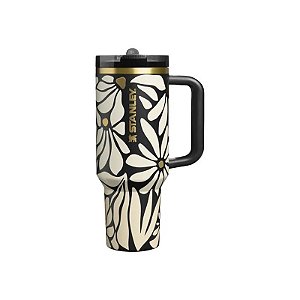 Copo Térmico Stanley The Flip Straw Quencher Protour 10-12485-1311 - 887ML - com Bico - Wild Blooms