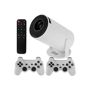 Projetor de Jogos BAK BK-GYJ300 4K Ultra HD - Branco